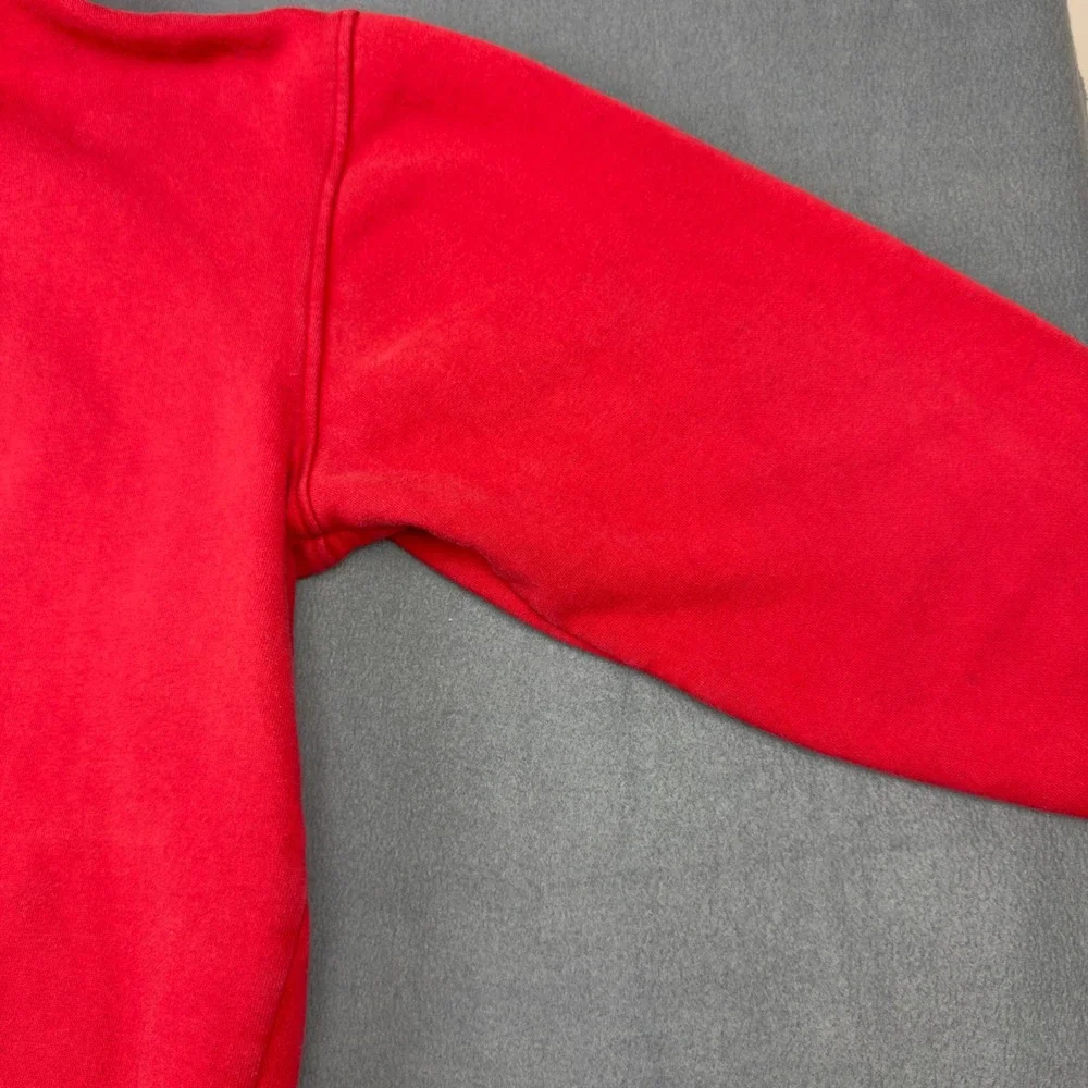 Southpole Classic Red Full Zip Hoodie Mens Large Y2K Streetwear Graphic Logo